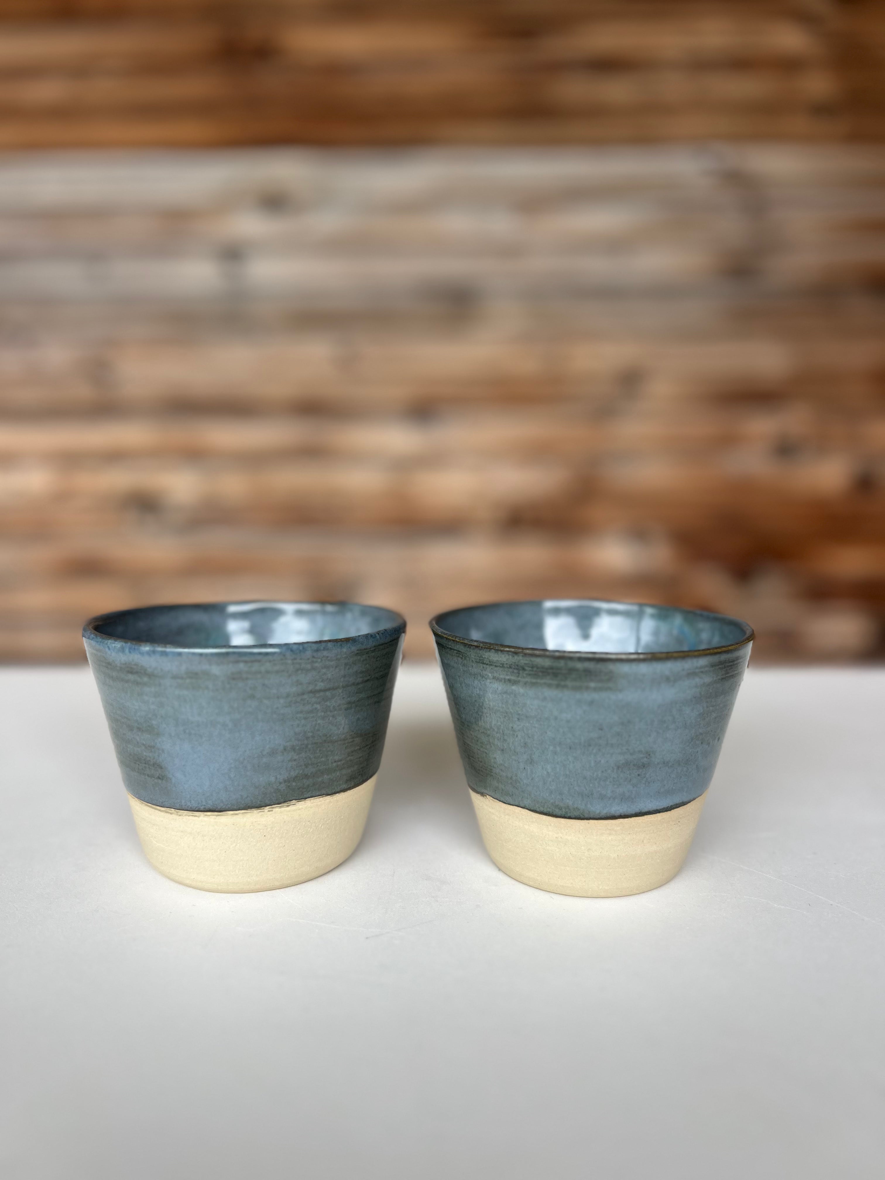 Set tassen oceaan