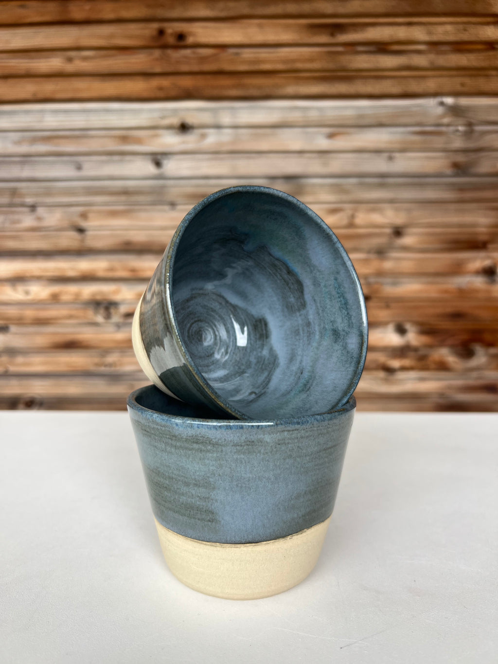 Set tassen oceaan